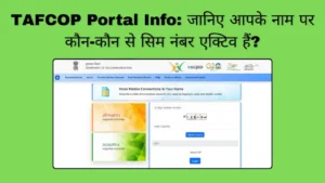 TAFCOP Portal